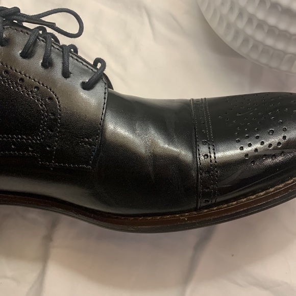 WORN ONCE Johnston & Murphy Memory Foam Mens Dress Shoe- 10.5 M - Picture 4 of 9